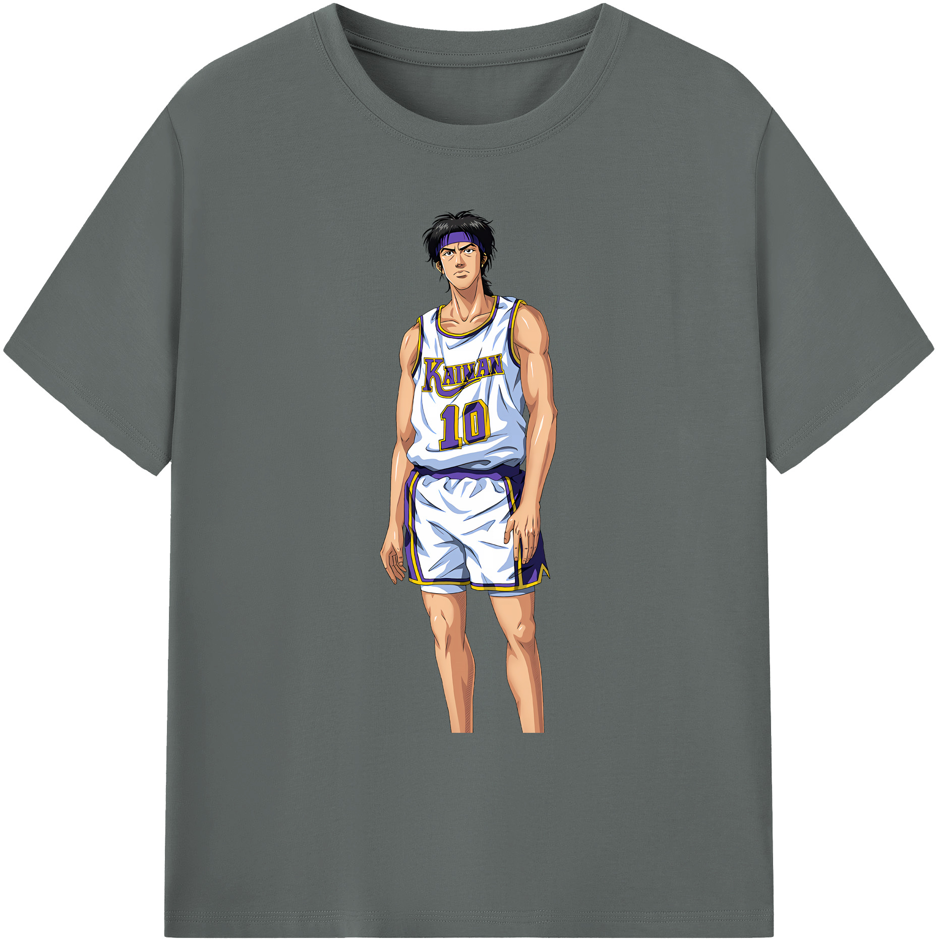 （画像用） SLAM DUNK／スラムダンク 綿100％ メンズ半袖Tシャツ｜肌触りやわらか＆通気性